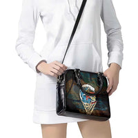Aloha Hawaii Surfing Skull Shoulder Handbag Shaka Skeleton Ride The Waves LT14 - Polynesian Pride