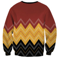 Kaokao Maori Tukutuku Inspired New Zealand Sweatshirt LT14 - Polynesian Pride