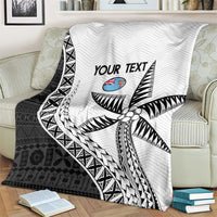 Custom Fiji Rugby Blanket Go Champions Fijian Tapa Cloth LT14 - Polynesian Pride