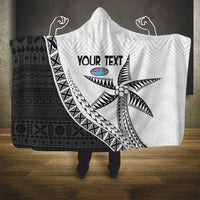 Custom Fiji Rugby Hooded Blanket Go Champions Fijian Tapa Cloth LT14 - Polynesian Pride