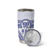 Personalised Queen Salote College Tumbler Cup Kolisi Fefine 100th Anniversary Kupesi White - Polynesian Pride
