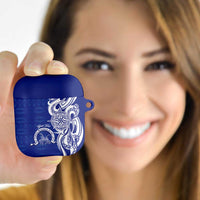 Personalised Queen Salote College AirPods Case QSC Est 1926 Ngatu Pattern LT14 - Polynesian Pride