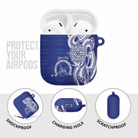 Personalised Queen Salote College AirPods Case QSC Est 1926 Ngatu Pattern LT14 - Polynesian Pride