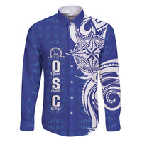 Personalised Queen Salote College Family Matching Puletasi and Hawaiian Shirt QSC Est 1926 Ngatu Pattern - Polynesian Pride