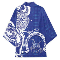 Personalised Queen Salote College Kimono QSC Est 1926 Ngatu Pattern - Polynesian Pride