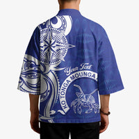 Personalised Queen Salote College Kimono QSC Est 1926 Ngatu Pattern - Polynesian Pride
