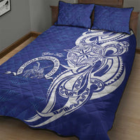 Personalised Queen Salote College Quilt Bed Set QSC Est 1926 Ngatu Pattern - Polynesian Pride