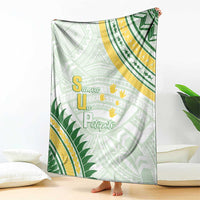 Samoa Ua Potopoto Blanket SUP Est 2025 Samoan Pattern - Polynesian Pride