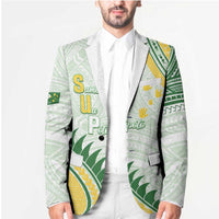 Personalised Samoa Ua Potopoto Blazer SUP Est 2025 Samoan Pattern LT14 - Polynesian Pride