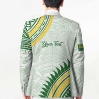 Personalised Samoa Ua Potopoto Blazer SUP Est 2025 Samoan Pattern LT14 - Polynesian Pride
