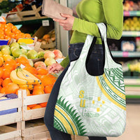 Samoa Ua Potopoto Grocery Bag SUP Est 2025 Samoan Pattern - Polynesian Pride