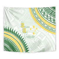 Samoa Ua Potopoto Tapestry SUP Est 2025 Samoan Pattern - Polynesian Pride