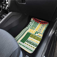 Samoa Uniting Party Car Mats SUP Est 2025 Siapo Pattern LT14 - Polynesian Pride