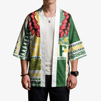 Samoa Uniting Party Kimono SUP Est 2025 Siapo Pattern - Polynesian Pride