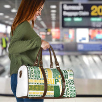 Samoa Uniting Party Travel Bag SUP Est 2025 Siapo Pattern - Polynesian Pride