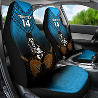 Custom Fiji Tapa Rugby Car Seat Cover Pacific 2023 Go Fijian Bati LT14 - Polynesian Pride