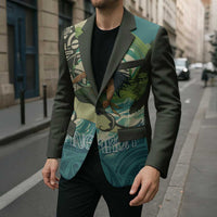 Aotearoa Tangaroa Atua Blazer New Zealand God Of The Ocean - Polynesian Pride