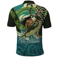 Aotearoa Tangaroa Atua Polo Shirt New Zealand God Of The Ocean