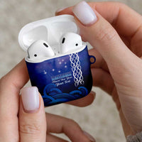 Personalised Matariki New Zealand AirPods Case Maori New Year Galaxy Koru Pattern LT14 - Polynesian Pride