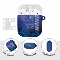 Personalised Matariki New Zealand AirPods Case Maori New Year Galaxy Koru Pattern LT14 - Polynesian Pride