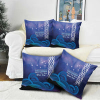 Personalised Matariki New Zealand Pillow Cover Maori New Year Galaxy Koru Pattern - Polynesian Pride