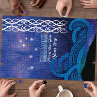 Personalised Matariki New Zealand Puzzle Maori New Year Galaxy Koru Pattern - Polynesian Pride