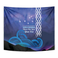 Personalised Matariki New Zealand Tapestry Maori New Year Galaxy Koru Pattern