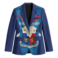 Philippines Football 2026 Blazer Come On Filipinas LT14 Unisex Blue - Polynesian Pride