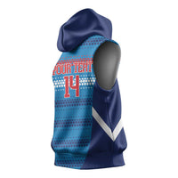 Philippines Football 2026 Sleeveless Hoodie Come On Filipinas LT14 - Polynesian Pride