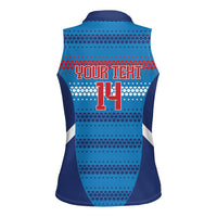 Philippines Football 2026 Women Sleeveless Polo Shirt Come On Filipinas LT14 - Polynesian Pride