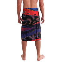 Philippines Sun Tattoo Lavalava Feathers Filipinas Grunge Style Black LT14 - Polynesian Pride