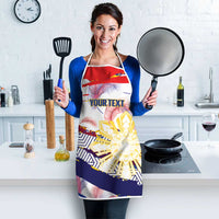 Philippines Sun Tattoo Apron Feathers Filipinas Grunge Style White LT14 - Polynesian Pride