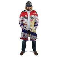 Philippines Sun Tattoo Cloak Feathers Filipinas Grunge Style White