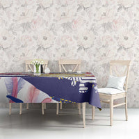 Philippines Sun Tattoo Tablecloth Feathers Filipinas Grunge Style White LT14 - Polynesian Pride
