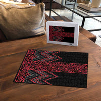 Red Aotearoa Mangopare Kowhaiwhai Niho Taniwha Puzzle Maori New Zealand - Polynesian Pride