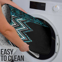 Paua Shell Aotearoa Mangopare Kowhaiwhai Niho Taniwha Bathroom Set Maori New Zealand - Polynesian Pride