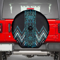 Paua Shell Aotearoa Mangopare Kowhaiwhai and Niho Taniwha Spare Tire Cover Maori New Zealand