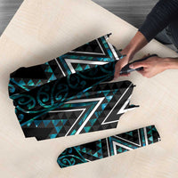 Paua Shell Aotearoa Mangopare Kowhaiwhai Niho Taniwha Umbrella Maori New Zealand - Polynesian Pride