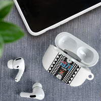 Fiji Day 1970 AirPods Case For Fiji Ever Fiji Tapa Pattern White LT14 - Polynesian Pride