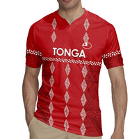 Custom Tonga Rugby 2024 Rugby Jersey Go Champions Ikale Tahi Ngatu Pattern LT14 - Polynesian Pride