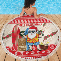 Hawaii Christmas Six Seven Beach Blanket Mele Kalikimaka Funny Santa 67 Gen Alpha Slang - Polynesian Pride