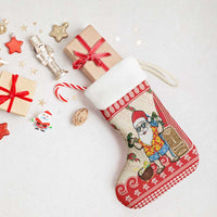 Hawaii Christmas Six Seven Christmas Stocking Mele Kalikimaka Funny Santa 67 Gen Alpha Slang - Polynesian Pride