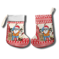 Hawaii Christmas Six Seven Christmas Stocking Mele Kalikimaka Funny Santa 67 Gen Alpha Slang - Polynesian Pride