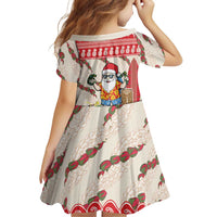 Hawaii Christmas Six Seven Family Matching Puletasi and Hawaiian Shirt Mele Kalikimaka Funny Santa 67 Gen Alpha Slang - Polynesian Pride