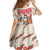 Hawaii Christmas Six Seven Family Matching Summer Maxi Dress and Hawaiian Shirt Mele Kalikimaka Funny Santa 67 Gen Alpha Slang - Polynesian Pride