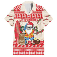 Hawaii Christmas Six Seven Family Matching Tank Maxi Dress and Hawaiian Shirt Mele Kalikimaka Funny Santa 67 Gen Alpha Slang - Polynesian Pride