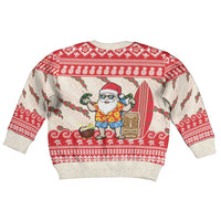 Hawaii Christmas Six Seven Kid Ugly Christmas Sweater Mele Kalikimaka Funny Santa 67 Gen Alpha Slang - Polynesian Pride