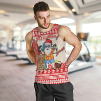 Hawaii Christmas Six Seven Men Tank Top Mele Kalikimaka Funny Santa 67 Gen Alpha Slang - Polynesian Pride
