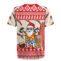 Hawaii Christmas Six Seven Rugby Jersey Mele Kalikimaka Funny Santa 67 Gen Alpha Slang LT14 - Polynesian Pride