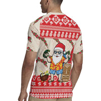 Hawaii Christmas Six Seven Rugby Jersey Mele Kalikimaka Funny Santa 67 Gen Alpha Slang LT14 - Polynesian Pride